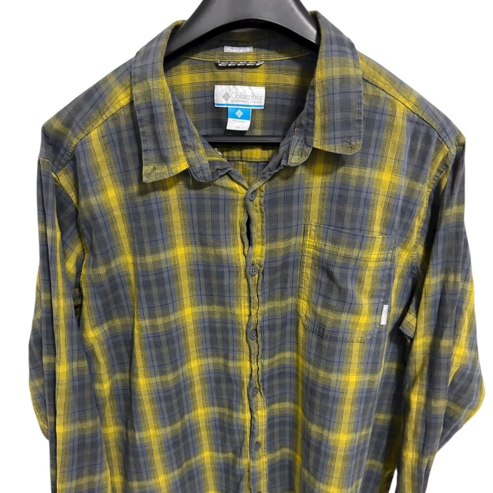Columbia Sportswear Regular Fit Button Down Shirt Size 3XL Plaid